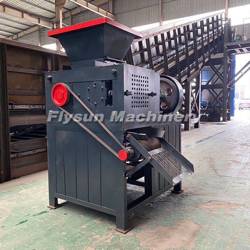 High Quality Charcoal briquette making machine  Roller Press Coal Briquette Machine