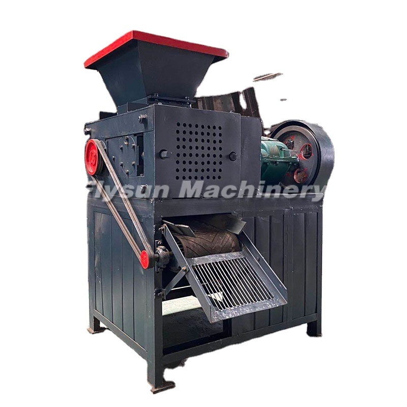 High Quality Charcoal briquette making machine  Roller Press Coal Briquette Machine