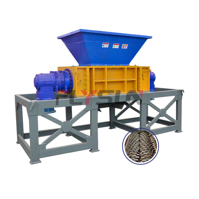 High Effective Waste Shredder Treatment Machine Organic Waste Metal Scrap Crusher Machine Shredder