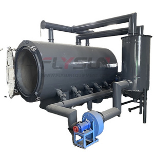 Discount price  Horizontal Carbonization Furnace Biomass Charcoal Making Machine Charcoal Kiln For Sale