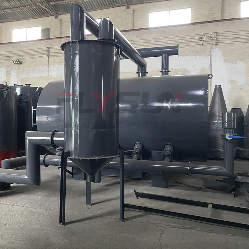 Discount price  Horizontal Carbonization Furnace Biomass Charcoal Making Machine Charcoal Kiln For Sale