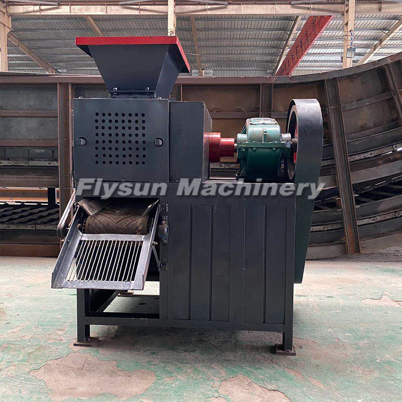 High Quality Charcoal briquette making machine  Roller Press Coal Briquette Machine