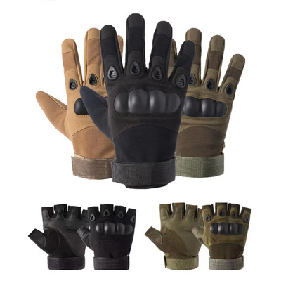 High Quality Unisex Half Finger Sports Tactical Gloves Outdoor Cycling Protection Non-slip Gloves