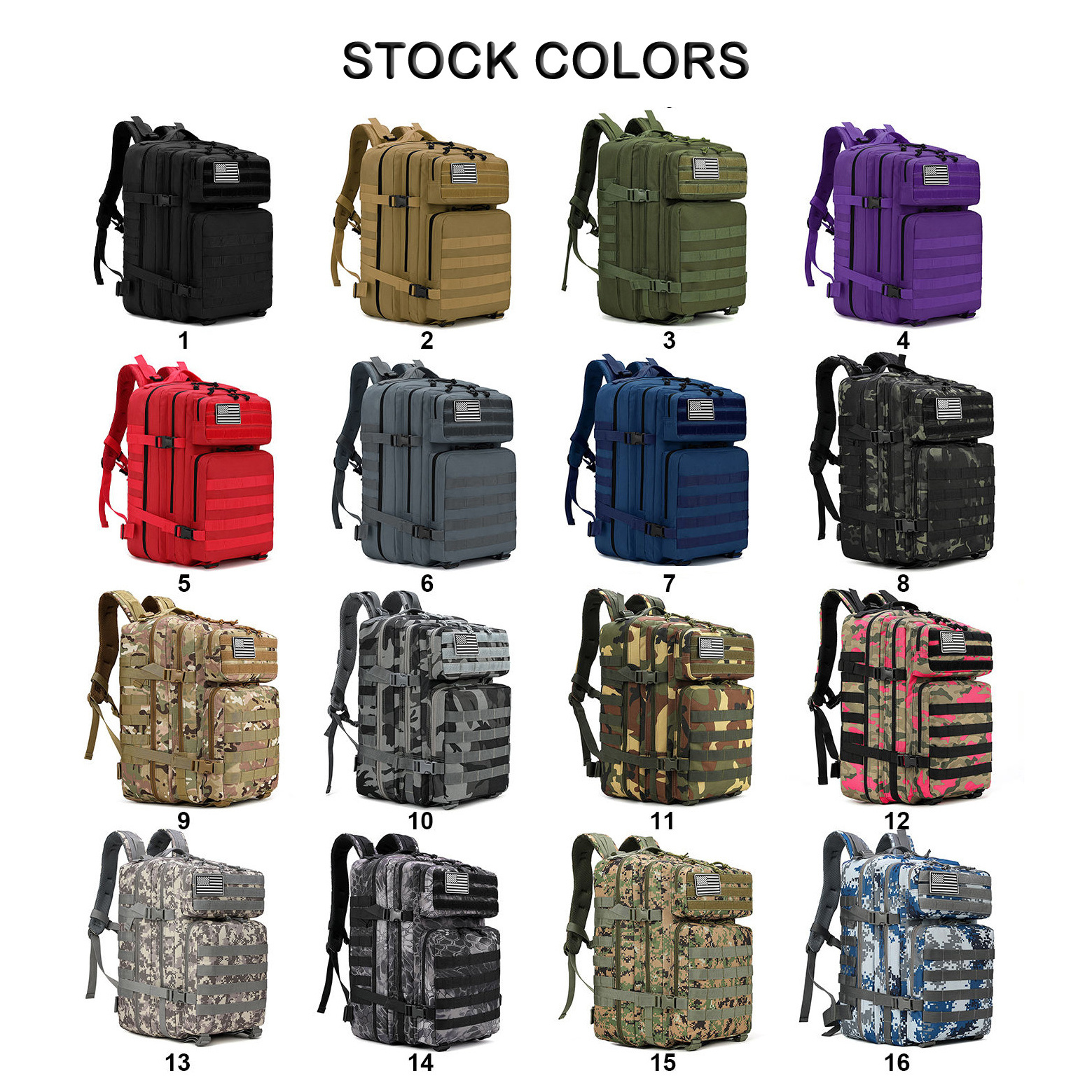 Custom 45l Tactical Medical Fitness Gym Mochila Crossfit Backpacks Tactical Camo Molle 45l 25l Rucksack Waterproof Bag