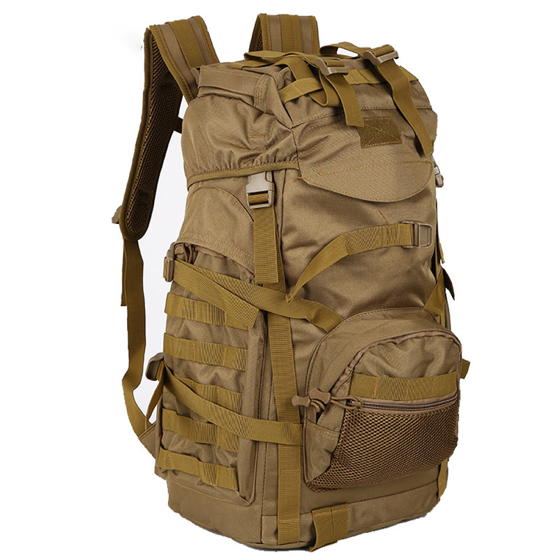 Molle 65L 60L Camping Tactical Large Rucksack Hiking Backpacks Outdoor Men Sports Trekking Bag