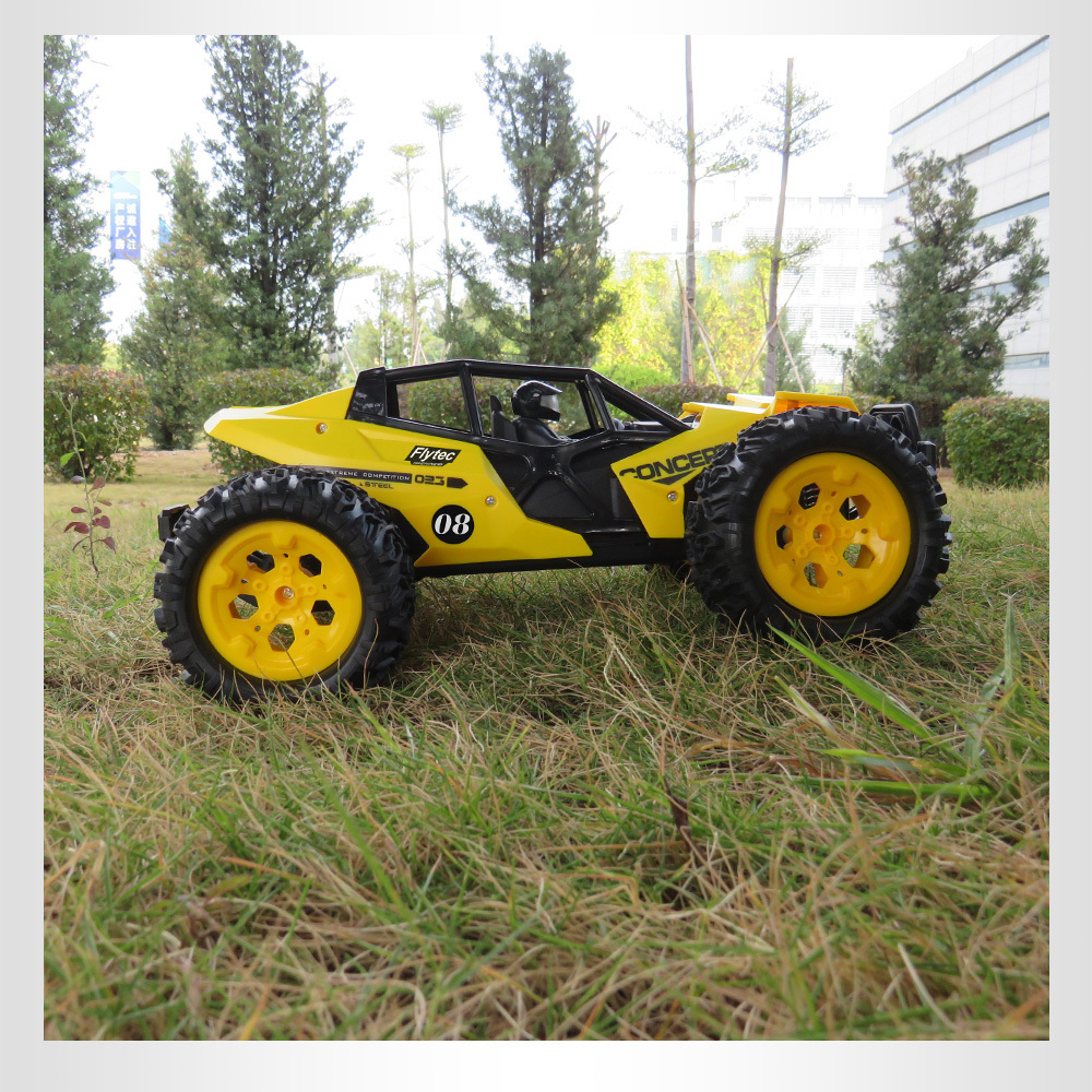 Flytec 8890 Electric RC Car Off Road Vehicle 2.4GHz Radio Remote Control Cars 4WD Crawlers Trucks Kids Toy RTR