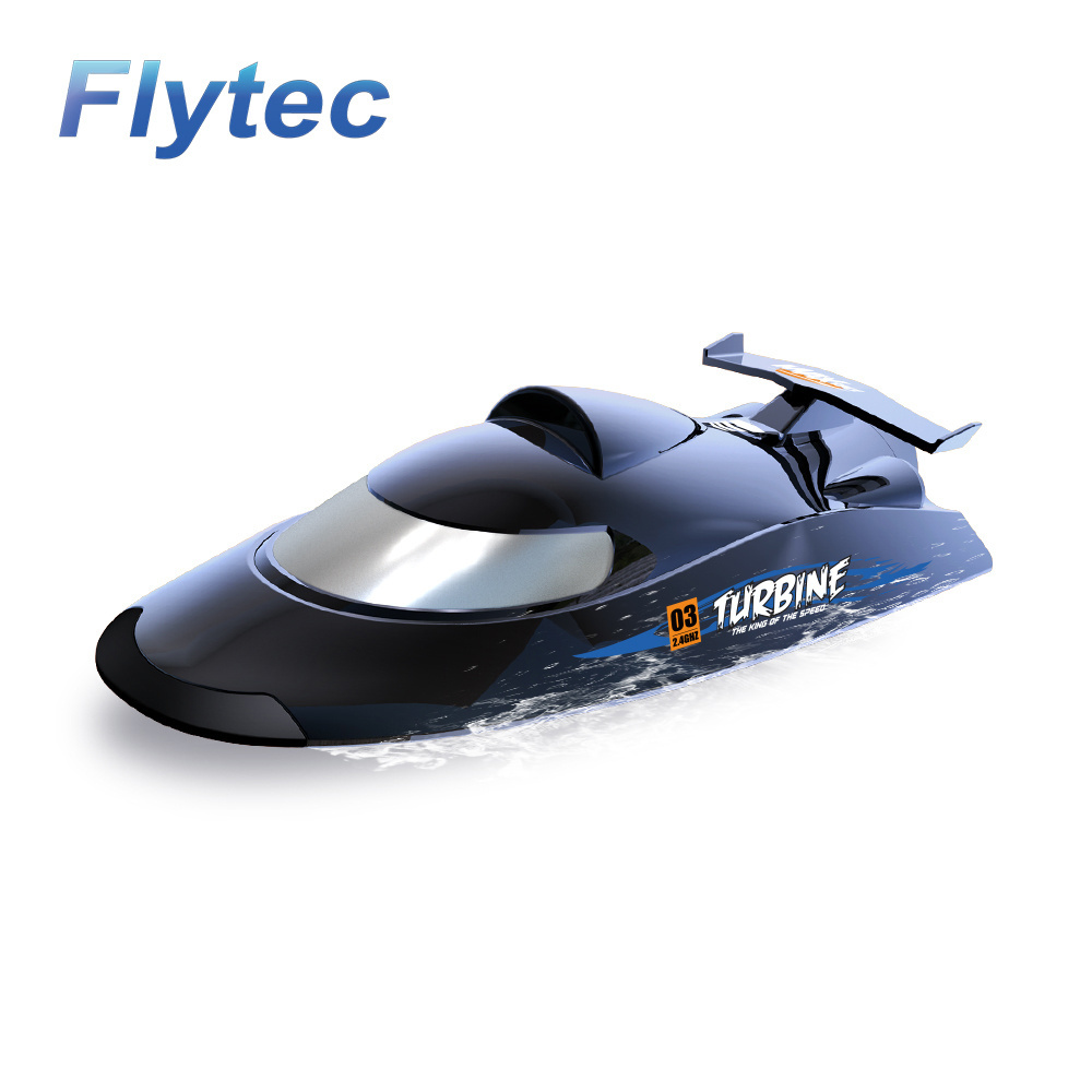 Flytec Flash V009 2.4G Mini Jet Boat 150M Long Distance High Speed Boat Waterproof RC Racing Boats Low Battery Warning