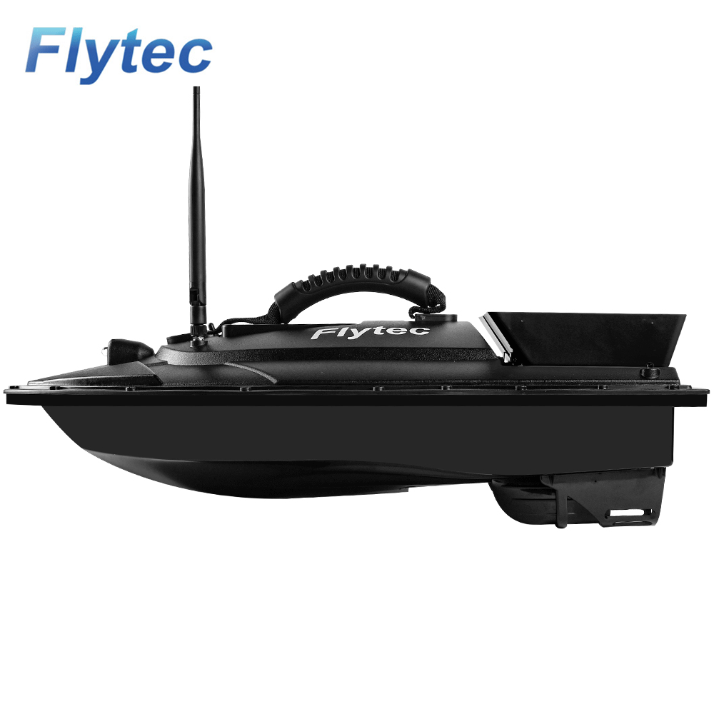 Flytec 2011-5 Bait Boat Upgraded Version Sending Fishing Line Throw Bait 2 In 1 RC Bait Boat For Carp Fishing And Entertainment