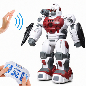 Flytec 2.4Ghz Intelligent Spray Gorilla Robot Toy Remote Control and Gesture Sensing Robot Programable Simulation Spray Flame