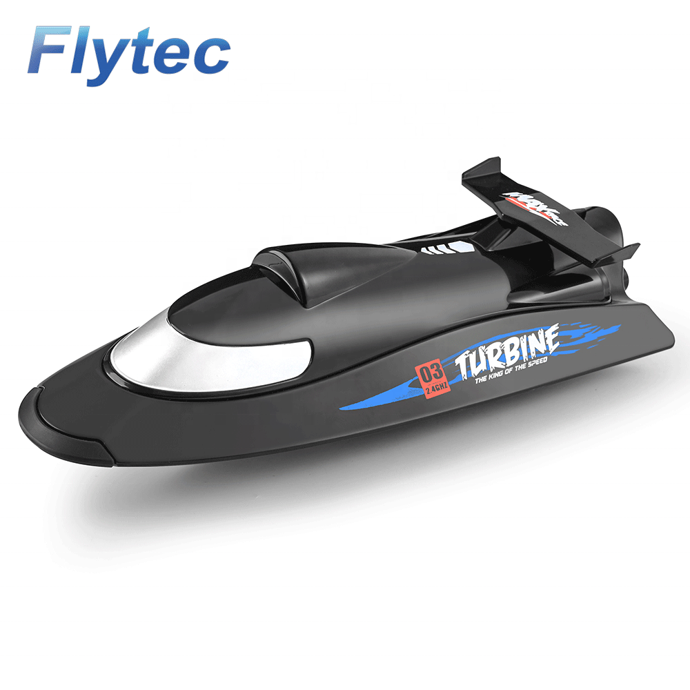 Flytec Flash V009 2.4G Mini Jet Boat 150M Long Distance High Speed Boat Waterproof RC Racing Boats Low Battery Warning