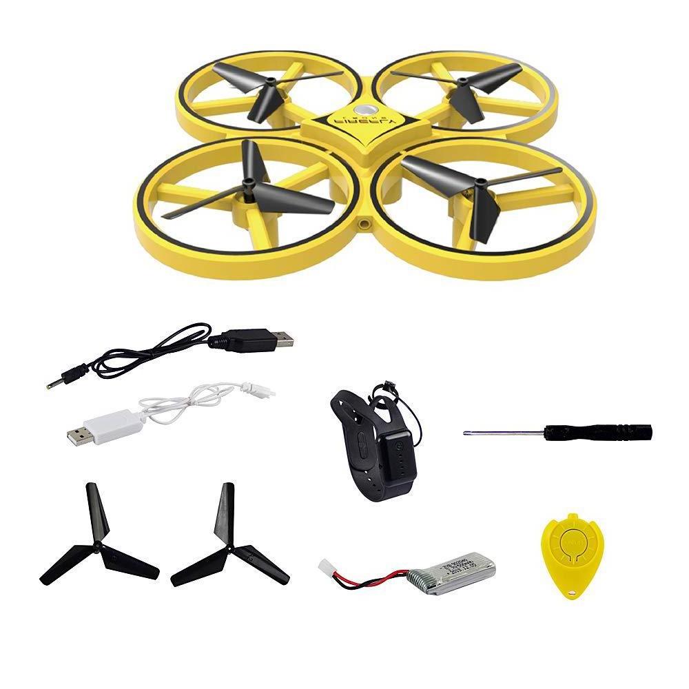 Flytec RC Drone UFO Mini Infrared Induction Hand Control Altitude Hold Watch Controller Obstacle Avoidance RC Drone