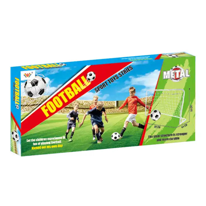 Little Footballer Kids Outdoor Football Goal Nets Soccer Game Kits Play Set Mini Boys Toy With Ball