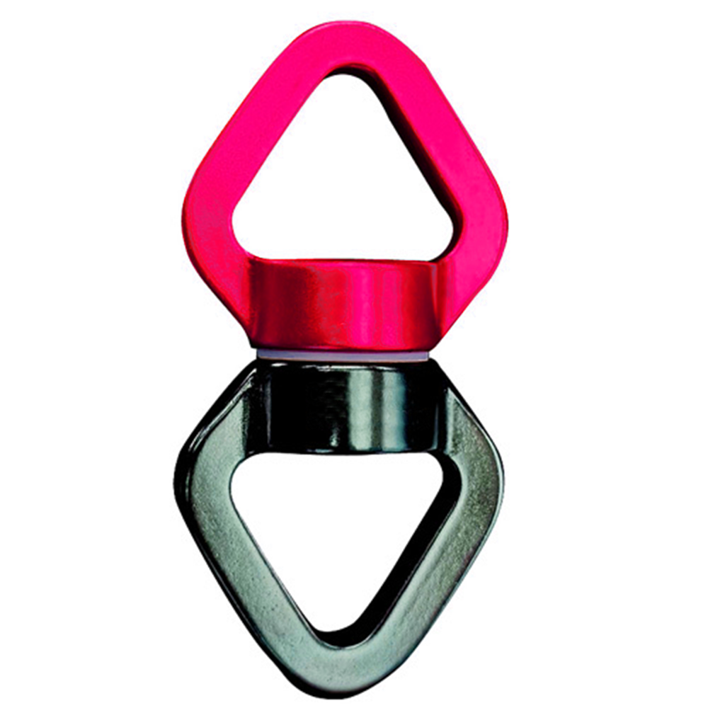 30KN Aviation Aluminum Alloy 360 degree Swivel Swing Device Safety Carabiner For Yoga/Hammock