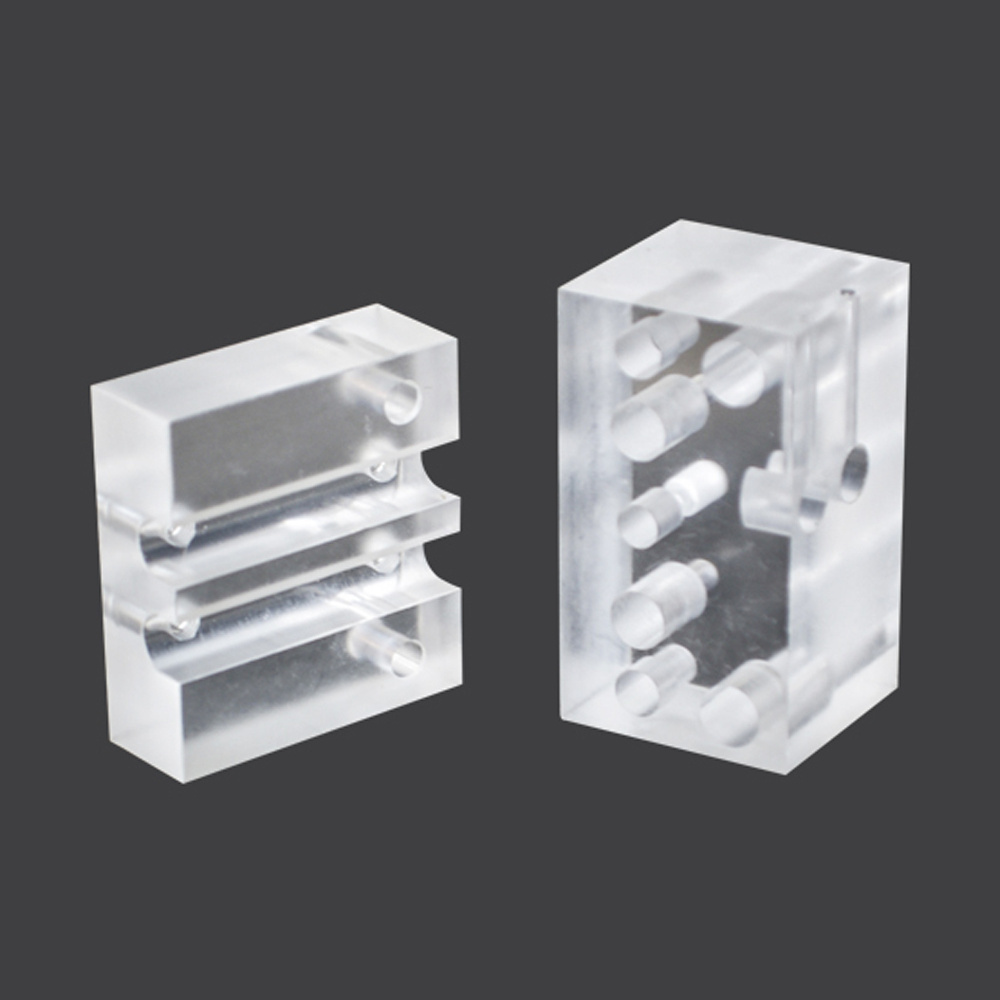 manufactures milling transparent part pmma acrylic cnc machining service