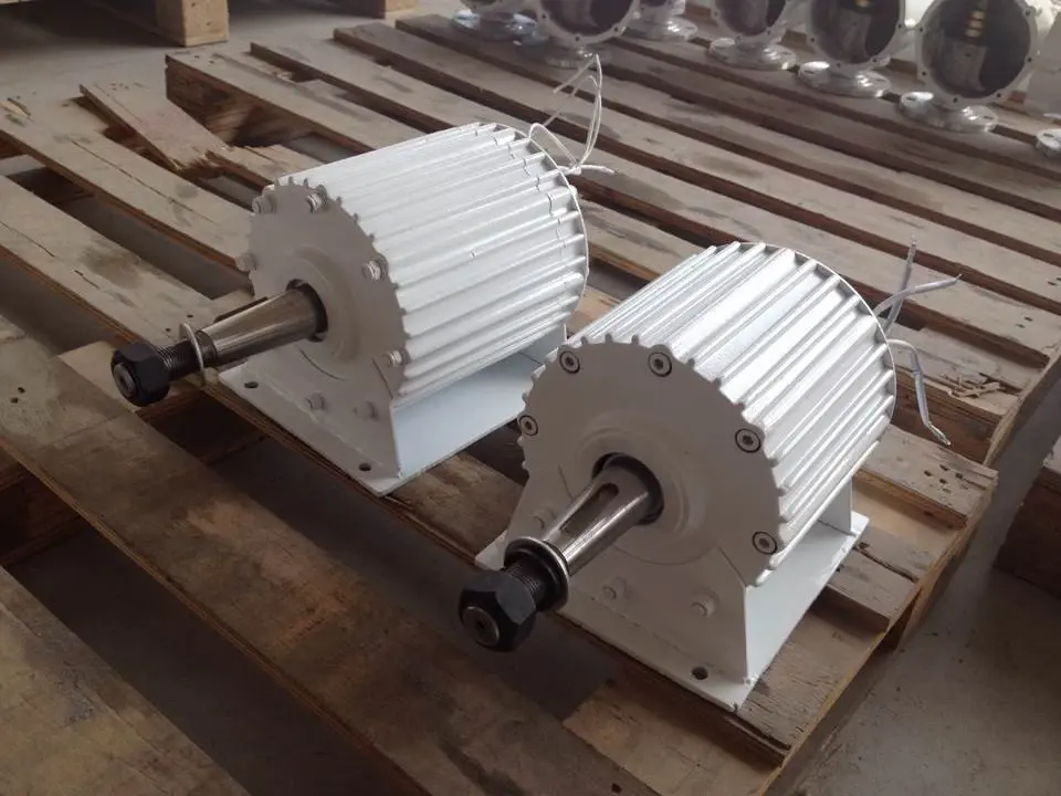 Customized Wind Turbine Generator 5Kw 220V Motor Low Rpm Permanent Magnet 5Kw 10Kw 15Kw Power Generation Of Wind Turbine