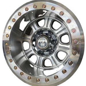 FLYWAY FR102A   BEADLOCK Alloy wheel rim 16X10  6H139.7 ET-45 CB110.2 for offroad CARS