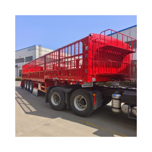 Manufacturer customized truck trailer 13m warehouse gate transport semi-trailer for sale