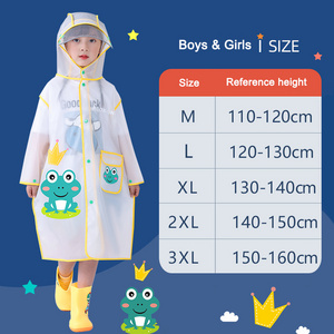 Kids Raincoats Waterproof Rainsuit Cartoon Dinosaur Rain Jacket Toddler Rainwear Poncho for Girls Boys 6-12 Years