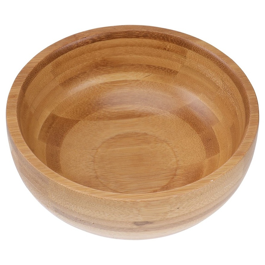 Luxury kitchen large wooden salad bowl acacia wood dough bowl wood salad bowl