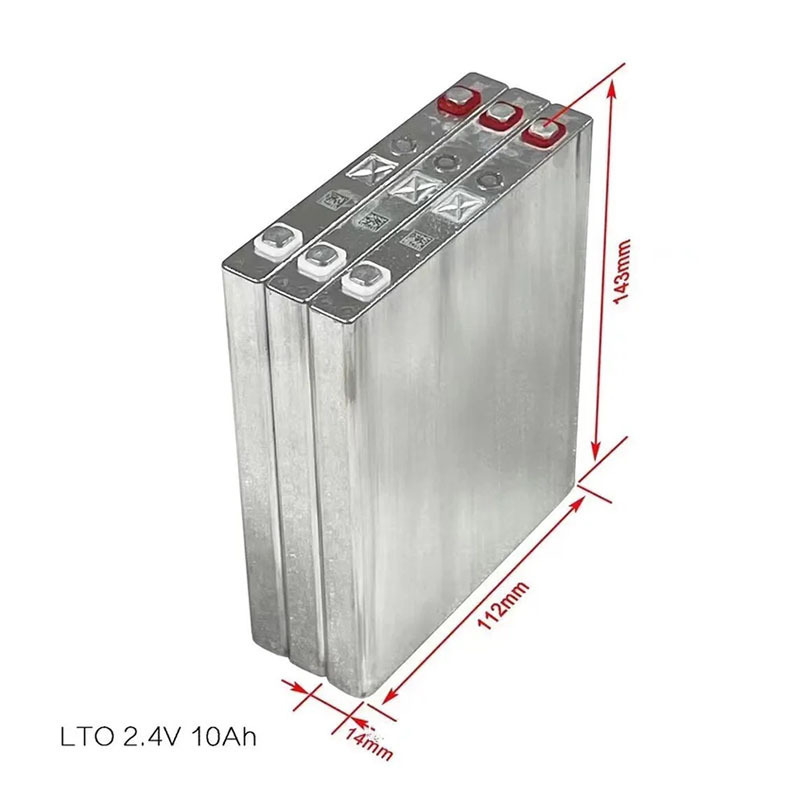 Toshiba Scib 2.3V 2.4V 2.9Ah 10Ah 75C Prismatic LTO Battery Cell 2.9 10 Ah