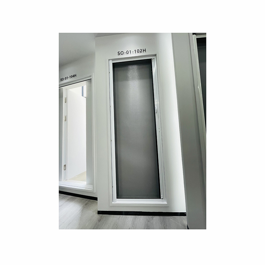 Small Moq Factory Sliding Door Insect Screen Aluminum Frame Fiberglass Mesh Screen Door