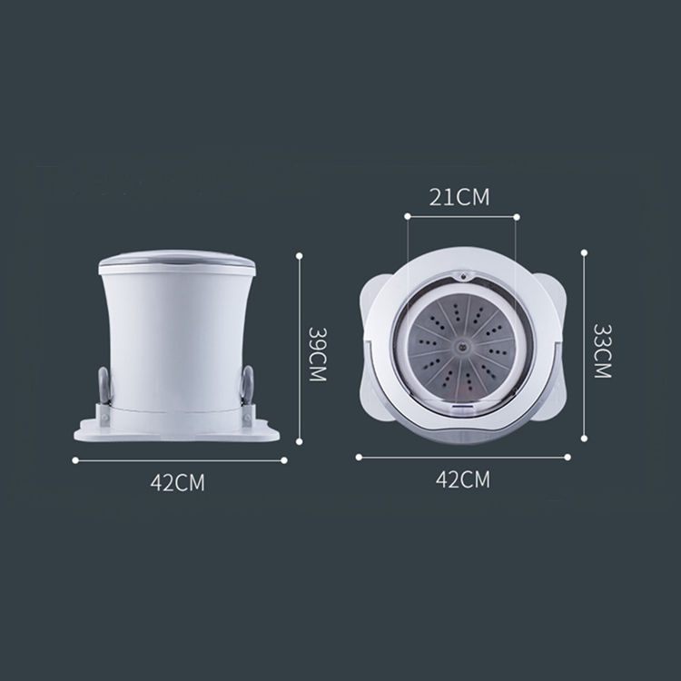 Portable Plastic Stainless Tub Spin Dryer For Home Use