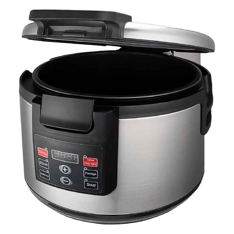 Big Size Hotel Electric Restaurant Commercial  Warm Stainless Steel Electrical Rice Cooker 10 kg