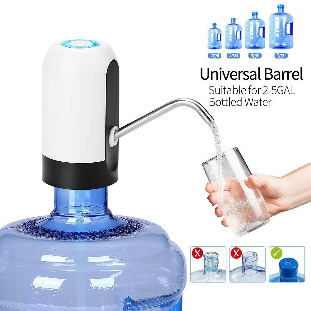 Water Bottle Pump USB Charging Automatic Drinking Portable Electric Water Dispenser