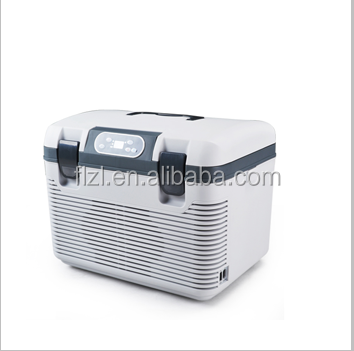 DC 19L Mini Car Fridge Freezer Outdoor Camping Cooler Box 12V-24V