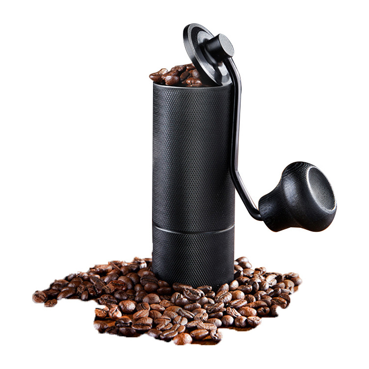 Adjustable Setting Aluminum Alloy And Stainless Steel Manual Coffee Grinder