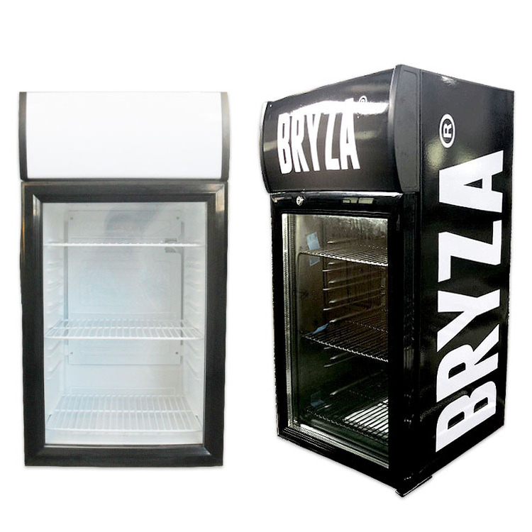 58L 68L 98L mini ice cream display freezer