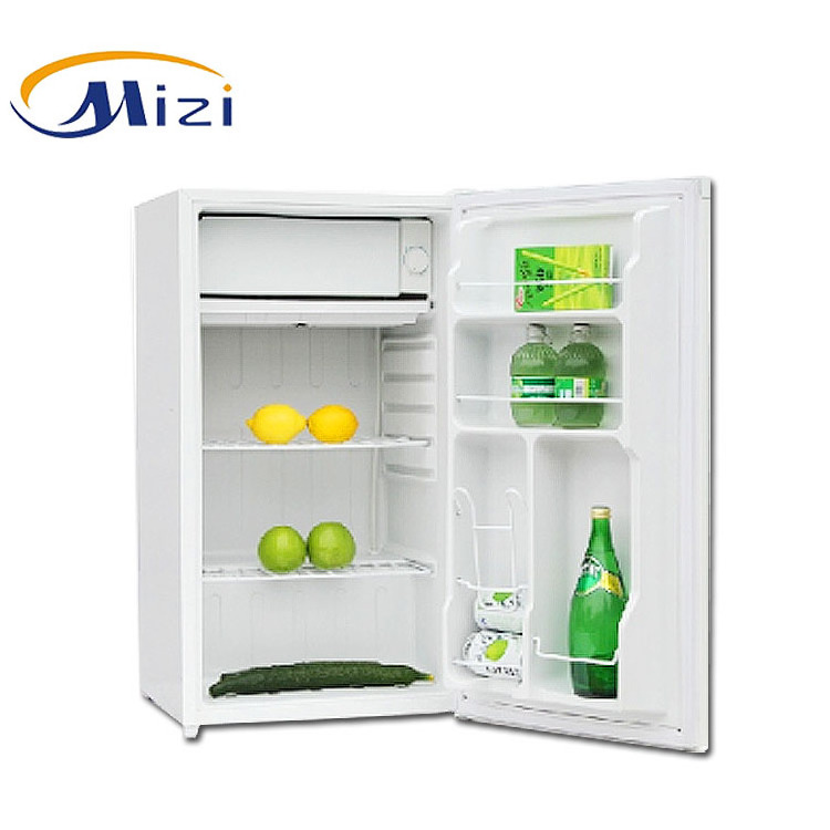 86L 90L mini single door refrigerator/solar fridge and freezer