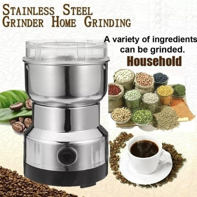 Grinder For Milling Coffee Beans Grains Super Fine Grinding Machine Household small grinder