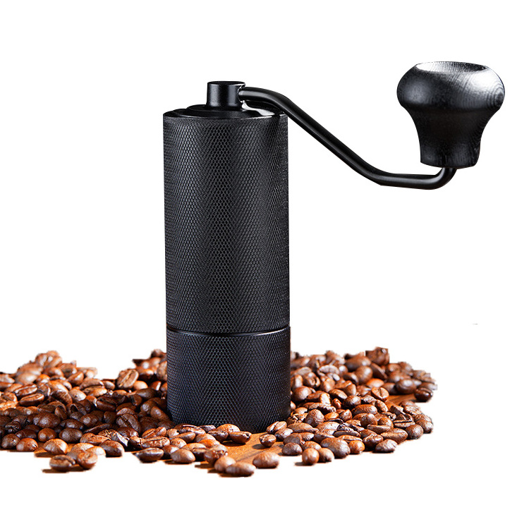 Adjustable Setting Aluminum Alloy And Stainless Steel Manual Coffee Grinder