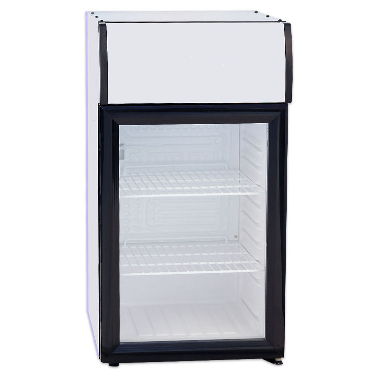 58L 68L 98L mini ice cream display freezer