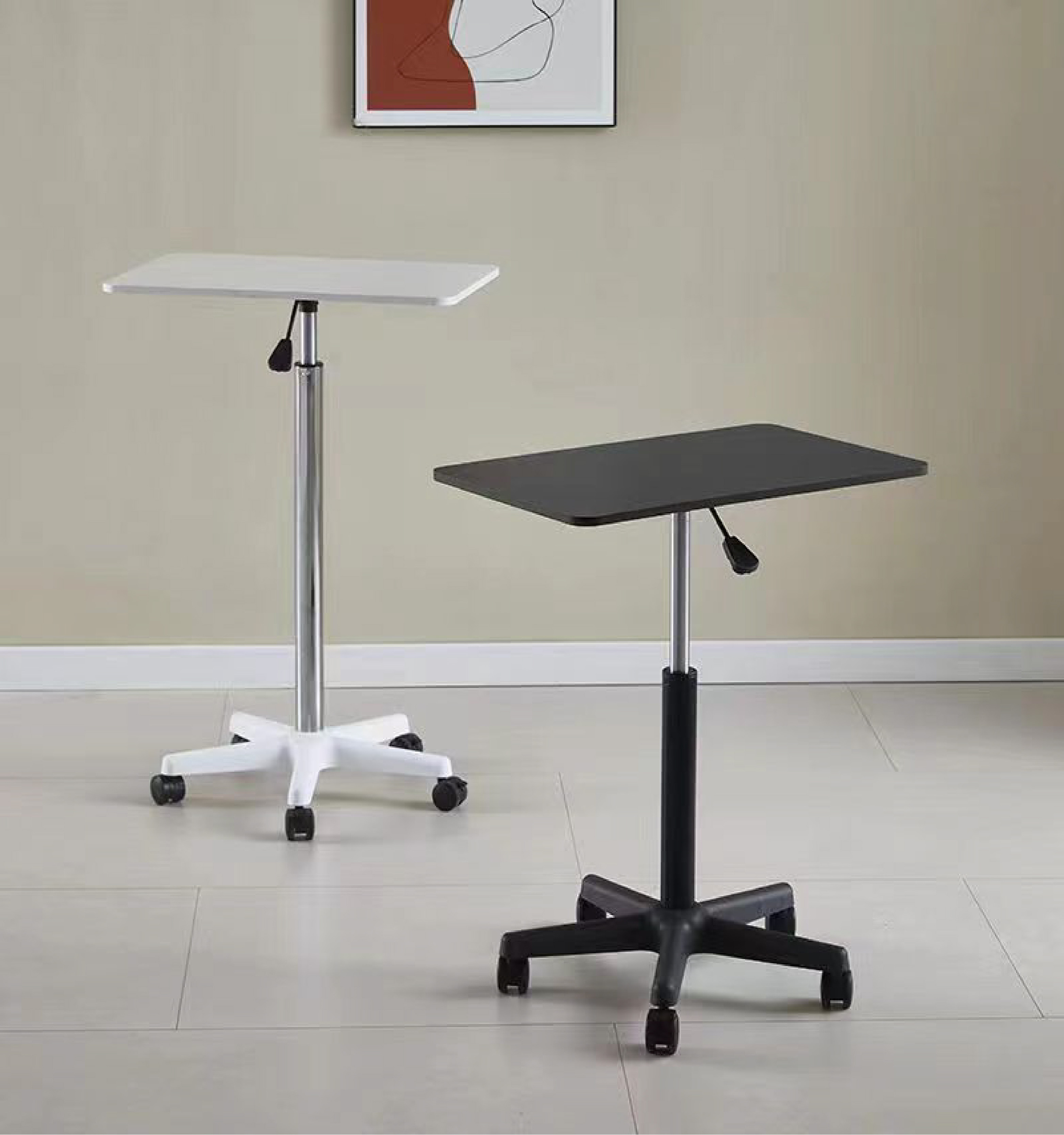 Table Modern Design Table Home Office Height Adjustable Electric Standing Resin Desk