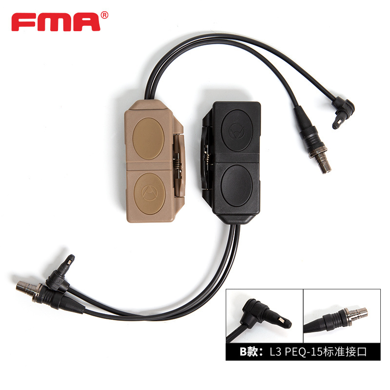 FMA Dual Button Pressure Switch For 2.5mm&L3 Insight tactical equipment Factory wholesale TB1406