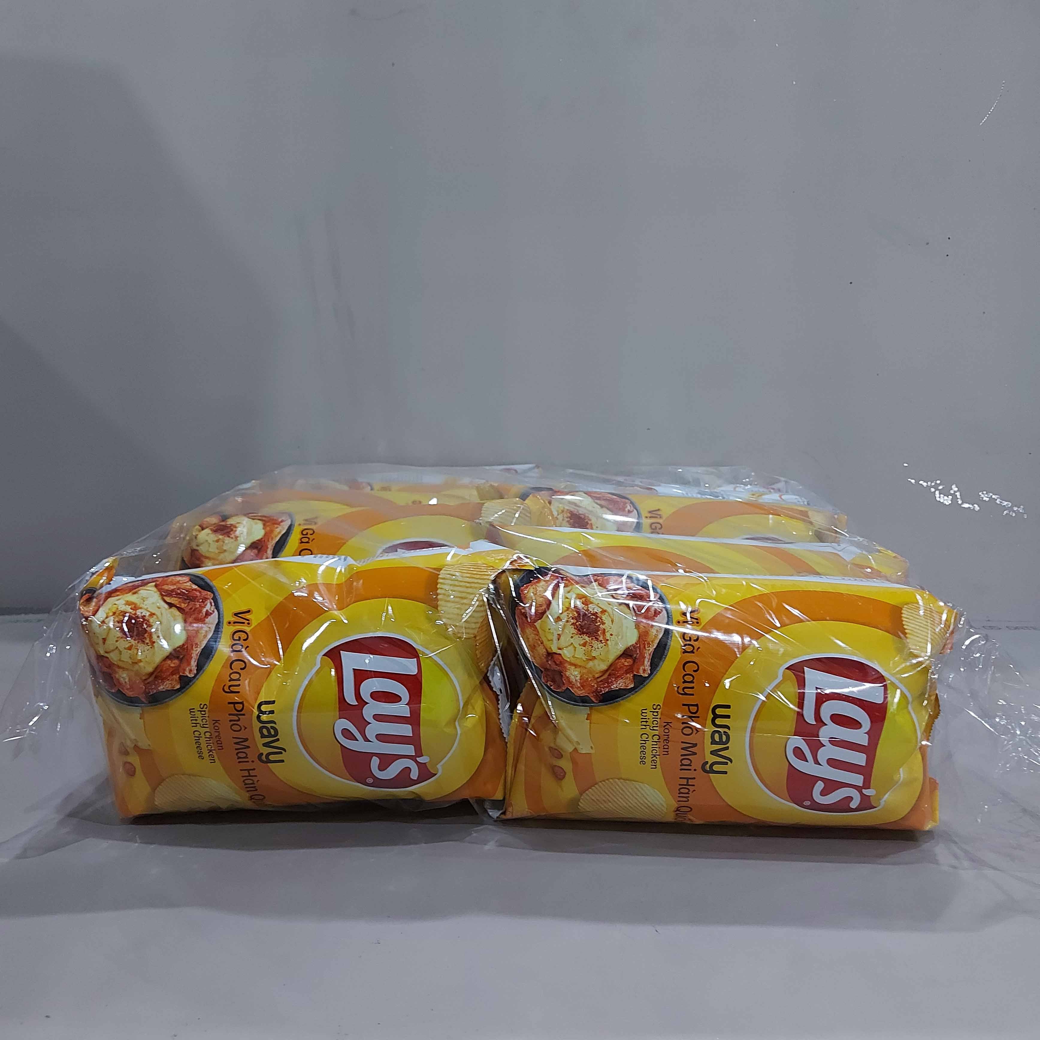 Wholesale Lays Chips Potato Snacks Spicy Korean Chicken 90g Lay's Low-priced High-quatity Snacks Potato Chips Vietnam Exporter