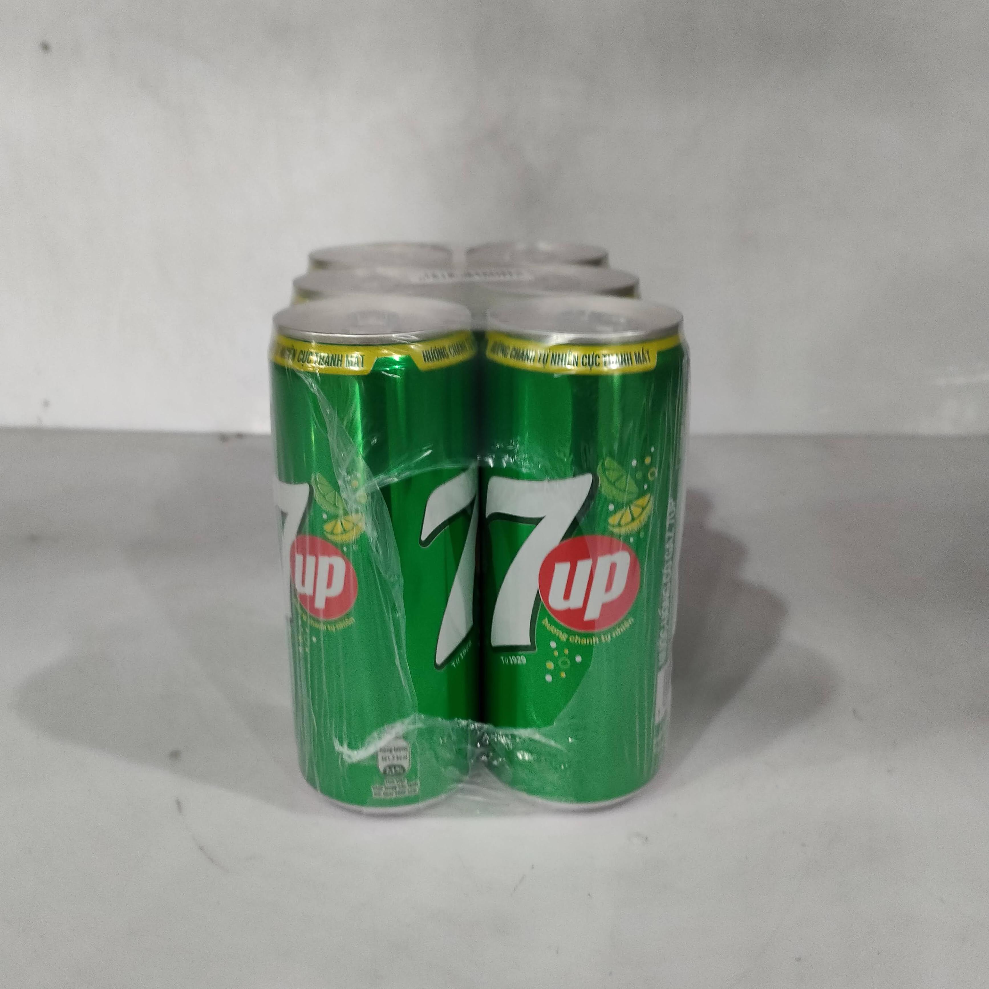 Wholesale Fruit Flavor Carbonated Soft Drink 7Up 320ml exotic drink Hot Product Soft Drink Beverages From Vietnam