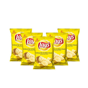 Lays Potato Chips Snacks Bag 58g x 80 Classic - The Top Wholesale