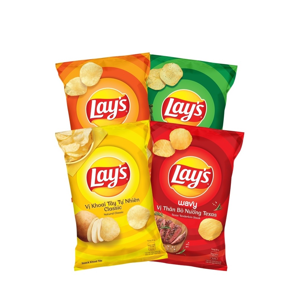 The Best Wholesale Lays Potato Chips Snacks Bag 32g x 160 Brazil BBQ Pork Rip