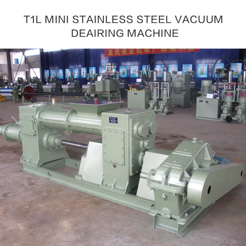 clay  pottery  vacuum pug mill  vacuum extruder pug mill Ceramic Raw Material Manufacturing Machine de-airing pug mill