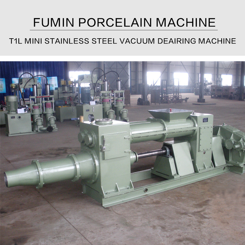 clay  pottery  vacuum pug mill  vacuum extruder pug mill Ceramic Raw Material Manufacturing Machine de-airing pug mill