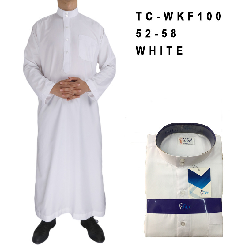 Factory Sale Men Thobe Muslim Men Thobe Very Cheap Islamic Qatar Style Muslim Men Thobe