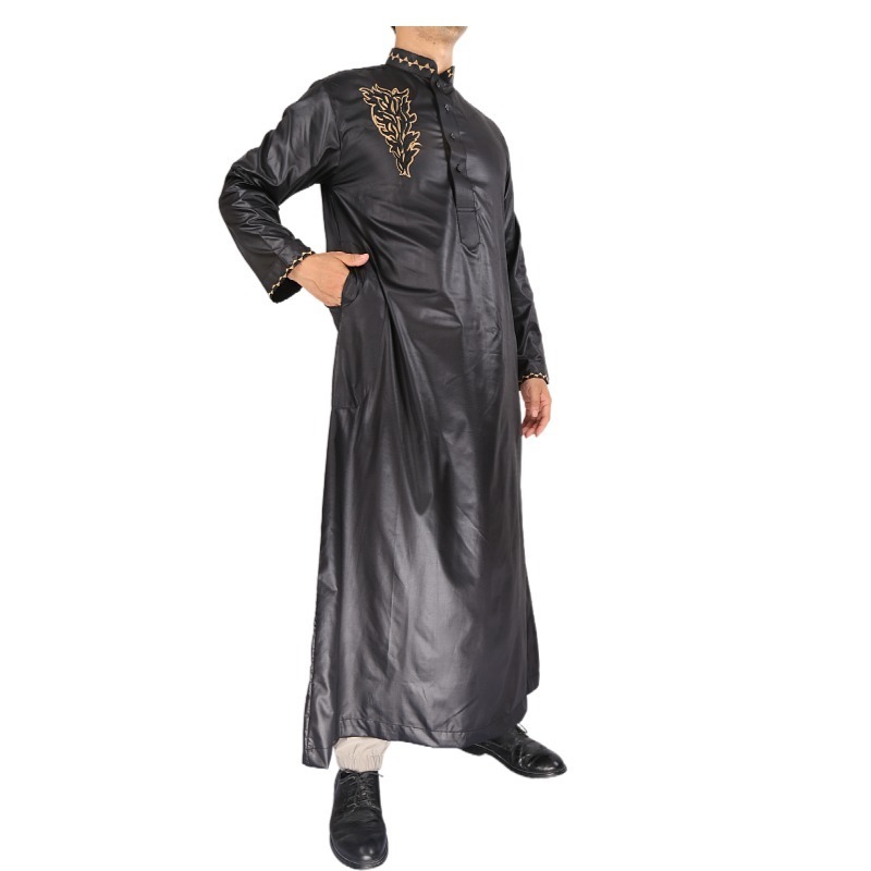 New Design Professional Ethnic Clothing Traditional Muslim Clothing Muslim Men Thobe Al Daffah Thobe