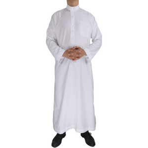 Factory Sale Men Thobe Muslim Men Thobe Very Cheap Islamic Qatar Style Muslim Men Thobe