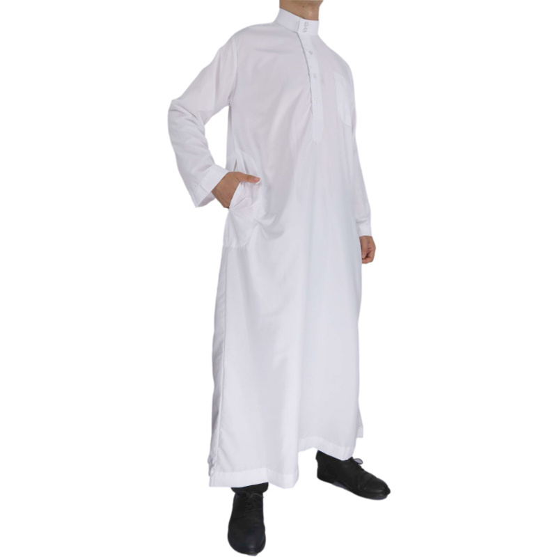 Factory Sale Men Thobe Muslim Men Thobe Very Cheap Islamic Qatar Style Muslim Men Thobe