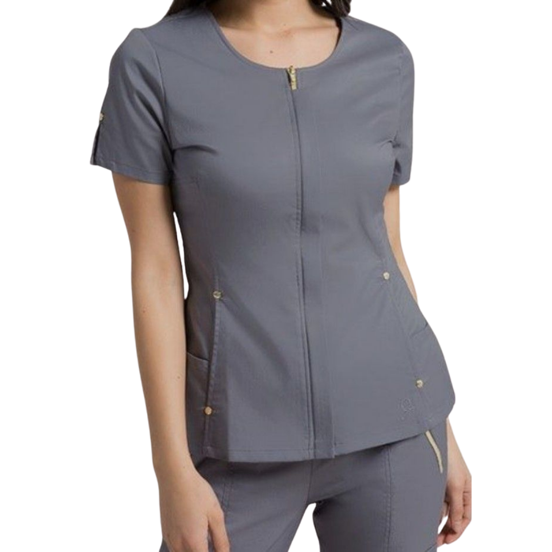 HIGH QUALITY top shirt Medical Uniform Scrubs hospital clothing custom design and logo for men and women from Saomai FMF uniform