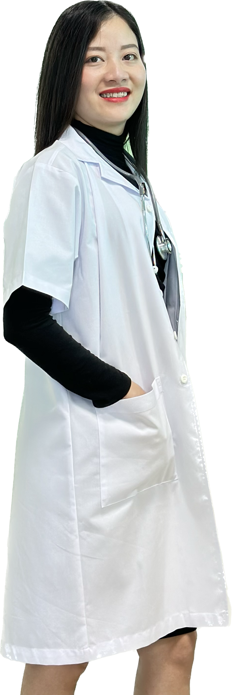 2023 Best Selling Wholesale Plus Size Stretch Custom Logo Length Doctor's Lab Coat Medical Uniforms Scrubs Hospital Uniforms