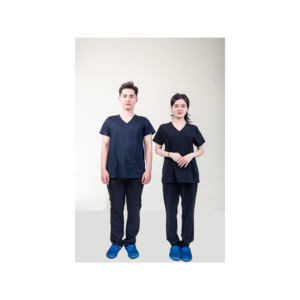 Quick-Dry Medical Scrubs Jumpsuit Performance Stretcg and Comfortable - Top and Pant Doctor Nurse Outfit Scrubs Uniform